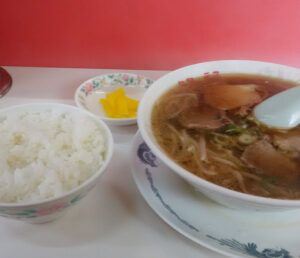 ラーメン＋ライス